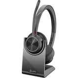 Wireless Bluetooth headset with dual-mic technology, adjustable headband, and all-day comfort for PC and mobile use.