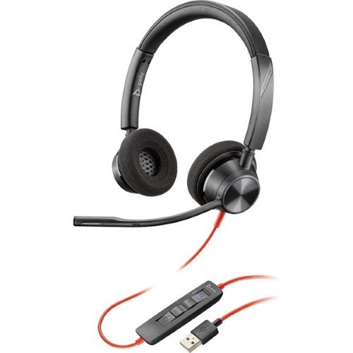 Headset - HP BLACKWIRE 3325 BW3325-M USB-A (Black)