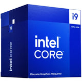 Intel Core i9-14900F 24-core boxed CPU with 36M Cache, 2 GHz base speed, LGA1700 socket, and 5.80 GHz overclocking.