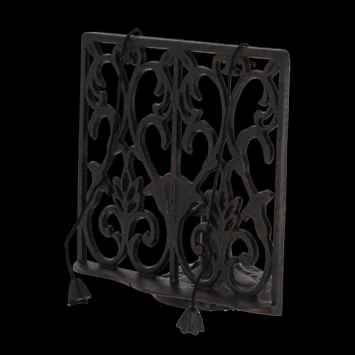 Cook Book Stand - Cast Iron (26 x 13 x 24cm)