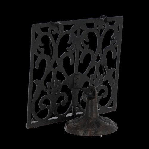 Cook Book Stand - Cast Iron (26 x 13 x 24cm)