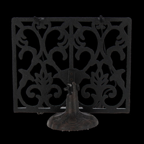 Cook Book Stand - Cast Iron (26 x 13 x 24cm)