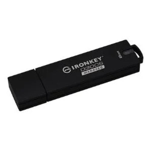 Kingston IronKey - 8GB D300SM AES 256 XTS Encrypted USB Drive