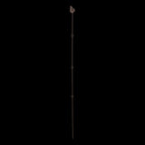 Set of 8 durable 175cm cast iron plant supports with elegant decorative heads for stable plant growth and garden beauty.