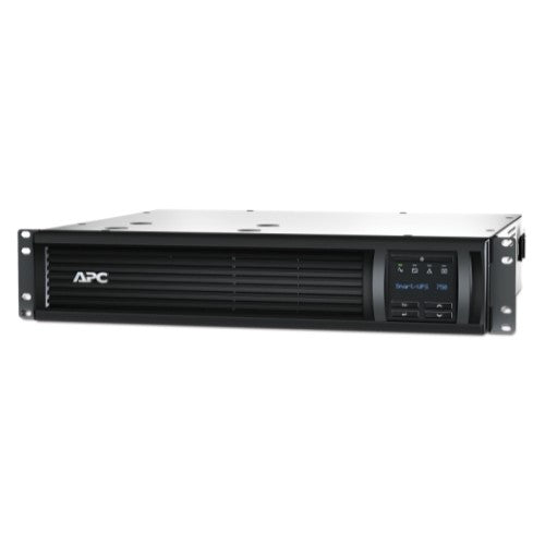 APC Smart-UPS 750VA: rack-mountable UPS with sine wave output, backup for critical devices, and remote monitoring technology.