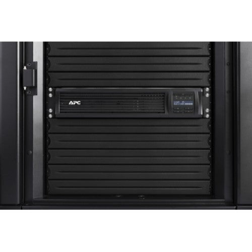 APC Smart-UPS 750VA 2U rack-mountable UPS with sine wave output, backup up to 5.5 minutes, and SmartConnect monitoring technology.