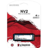 Solid State Drive - Kingston 4000G NV2 M.2 2280 NVMe SSD PCIe 4.0 NVMe