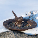 Sun Dial Bird Bath - Cast Iron