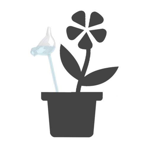 Plant Waterer - Glass Bird