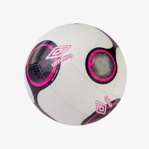 Umbro Neo Swerve Team FB - Size 5 - White/Black/Pink Glo/Carbon