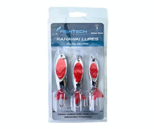 Fishtech Kahawai Lures 24g 32g 42g 3 Pack