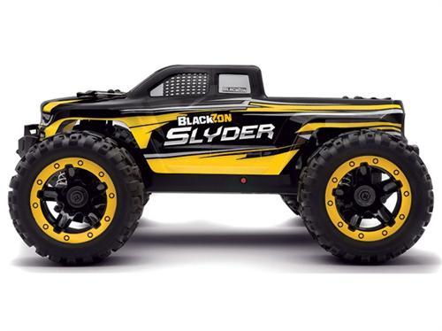 Blackzon Slyder 1/16 4WD Monster Truck Yellow With Battery & Charger