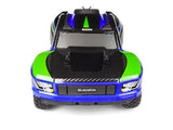 Blackzon Vyper 1/16 Short Course RC Truck Blue/Green With Battery & Charger