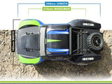 Blackzon Vyper 1/16 Short Course RC Truck Blue/Green With Battery & Charger