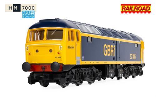 Hornby RailRoad GBRf Class 57 57306 DCC Sound Fitted Locomotive
