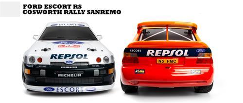 HPI WR8 Flux 1996 Ford Escort RS Cosworth 1/8 RTR Brushless Rally Car