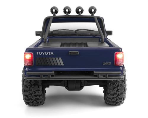 HPI Venture18 Flux 1985 Toyota Hilux SR5 1/18 Rock Crawler Blue