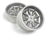 HPI FS-15 Sport 8-Spoke Wheel Silver 26mm Pair