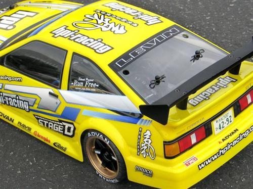 HPI Toyota Levin AE86 190mm 1/10 RC Car Body 17214