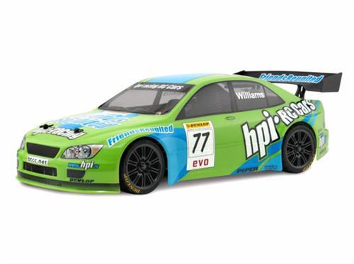 HPI BTCC Lexus IS200 200mm RC Car Body 17516
