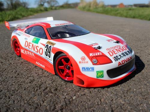 HPI Supra Super GT #39 200mm RC Car Body 7424