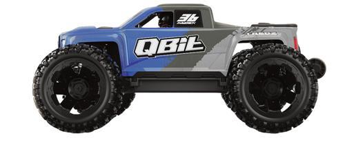 Maverick QBit 1/16 RC Monster Truck Blue With Battery & Charger