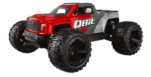 Maverick QBit 1/16 RC Monster Truck Red With Battery & Charger