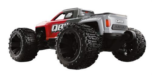 Maverick QBit 1/16 RC Monster Truck Red With Battery & Charger