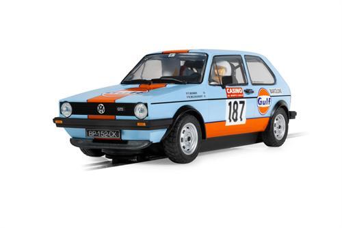 Volkswagen Golf Gulf Edition Scalextric Slot Car