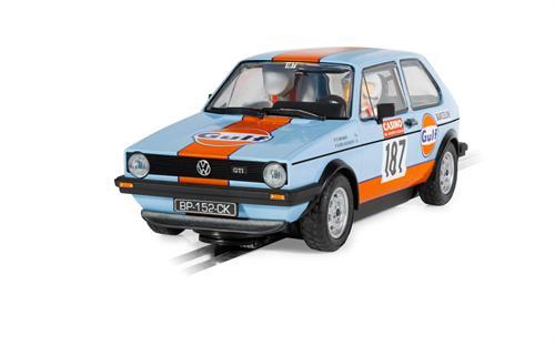 Volkswagen Golf Gulf Edition Scalextric Slot Car