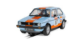 Volkswagen Golf Gulf Edition Scalextric Slot Car
