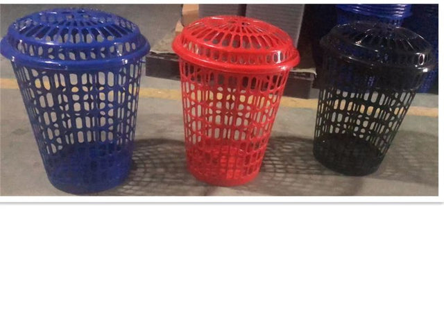 Spacious 60L laundry basket (50 x 70CM) in assorted colors, perfect for organizing clothes and household items stylishly.