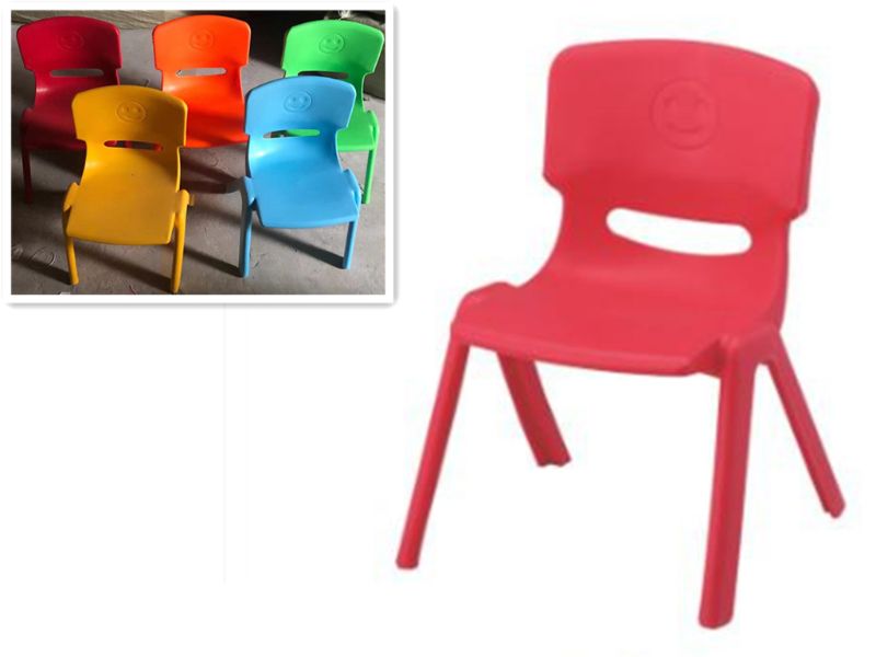 Compact assorted chair featuring a modern design, perfect for small spaces, measuring 27.5 x 37 x 43cm.