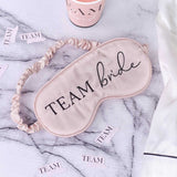 Future Mrs Pink Team Bride Sleep Mask