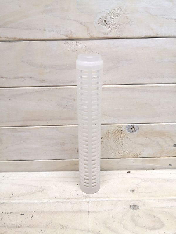 Gardening – 170mm x 40mm White Moss Tube  White