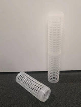 Durable 170mm x 60mm black moss tube for plant propagation and soil stabilization in outdoor gardens.
