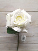 Rose – Velvet Rose Stem  Dark Burgundy