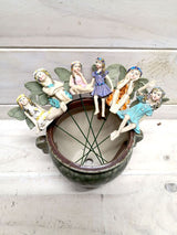 A set of 6 decorative fairy picks with intricate designs, perfect for gardens, parties, and festive occasions.