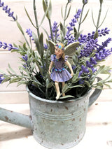 Set of 6 colorful fairy picks designed for garden decor and whimsical parties, made from durable, weather-resistant materials.