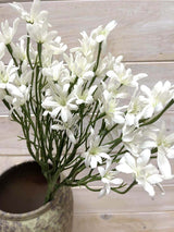 Lifelike artificial Star Flower Bundle, enhancing home decor with vibrant colors and requiring no maintenance.