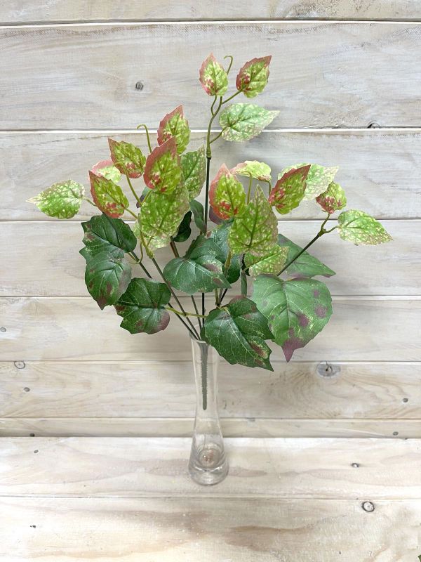 Lifelike BuFrostbite Leaf Bush, perfect for low-light areas, adds vibrant greenery with no maintenance needed.