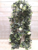 Eucalyptus â€“ 180cmFull Eucalyptus Leaf Garland with Roses