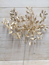 Gold – 70cmGold Holly Leaf Spray  Silver