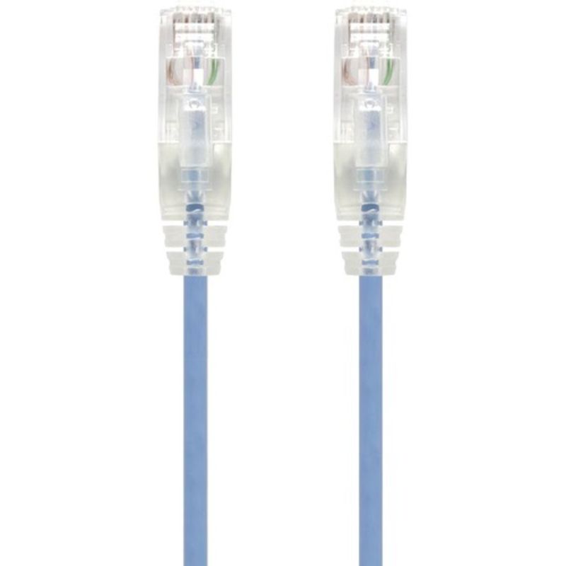 Alogic Blue Ultra Slim Cat6 Network Cable, UTP, 28AWG - Series Alpha - 3m Commer