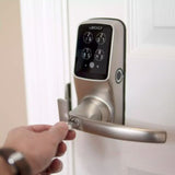 LOCKLY SECURE PRO SMART LATCH DOOR LOCK FINGERPRINT ACCESS TOUCHSCREEN IOS AND A