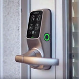 LOCKLY SECURE PRO SMART LATCH DOOR LOCK FINGERPRINT ACCESS TOUCHSCREEN IOS AND A