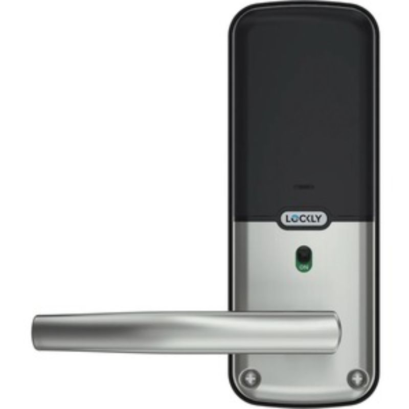 LOCKLY SECURE PRO SMART LATCH DOOR LOCK FINGERPRINT ACCESS TOUCHSCREEN IOS AND A