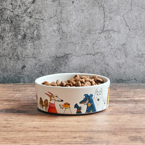 WAGS TO WHISKERS DOG BOWL MEDIUM