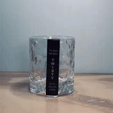 TWISTY SPINNING GLASS (BUBBLES)