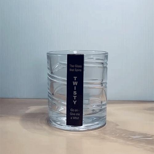 TWISTY SPINNING GLASS (SPIRAL)